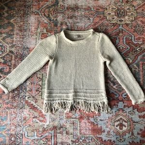 LOFT Fringe Sweater